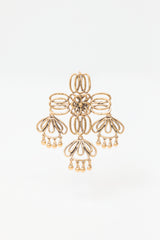 Carole Tanenbaum Vintage for VSP Oscar de la Renta Openwork Loop Brooch