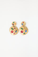 Carole Tanenbaum Vintage for VSP Rambaud Embellished Drop Earrings
