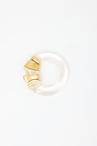 Carole Tanenbaum Vintage for VSP Gerda Lynggaard Lucite Bracelet