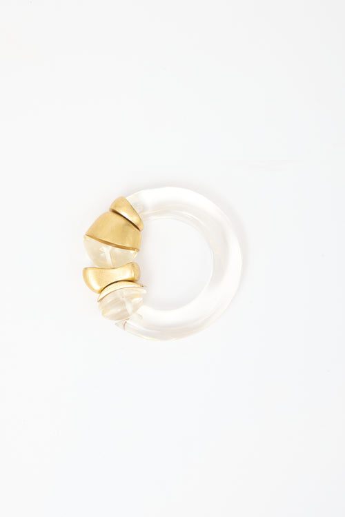 Carole Tanenbaum Vintage for VSP Gerda Lynggaard Lucite Bracelet