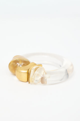 Carole Tanenbaum Vintage for VSP Gerda Lynggaard Lucite Bracelet
