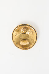 Carole Tanenbaum Vintage for VSP Chanel 1986 CC Button Earrings