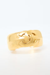 Carole Tanenbaum Vintage for VSP Chanel SS 1997 CC Cuff Bracelet