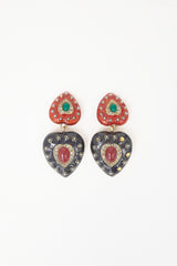 Carole Tanenbaum Vintage for VSP Jay S Embellished Drop Earrings