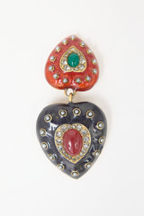 Carole Tanenbaum Vintage for VSP Jay S Embellished Drop Earrings