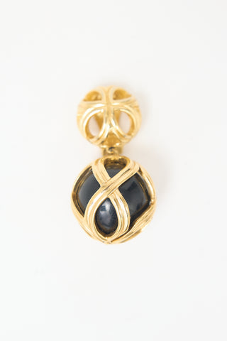 Carole Tanenbaum Vintage for VSP Christian Dior Openwork Drop Earrings