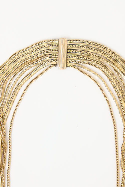 Carole Tanenbaum Vintage for VSP Grosse 1958 Layered Chain Necklace
