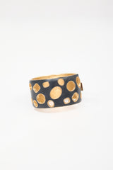 Carole Tanenbaum Vintage for VSP Ciner Enamelled Cut Out Bracelet