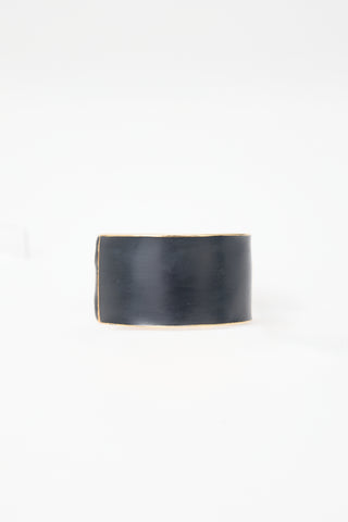 Carole Tanenbaum Vintage for VSP Ciner Enamelled Cut Out Bracelet
