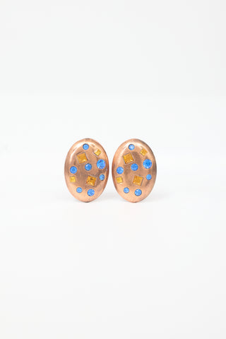 Carole Tanenbaum Vintage for VSP Yves Saint Laurent Embellished Earrings