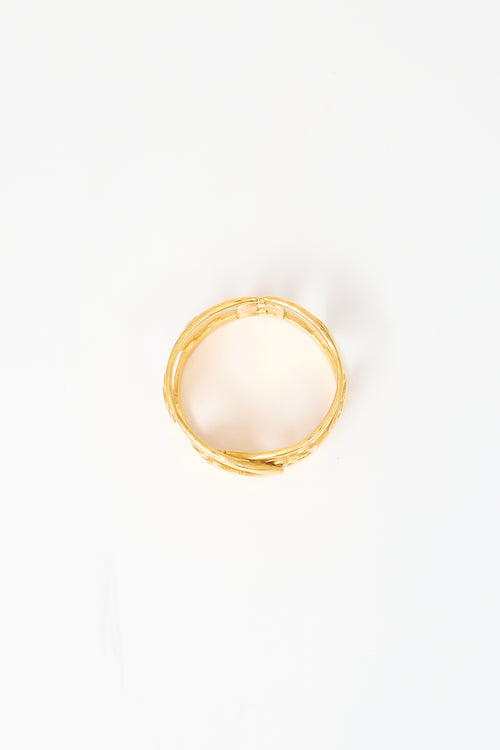 Carole Tanenbaum Vintage for VSP Chanel SS 1995 CC Heart Bracelet