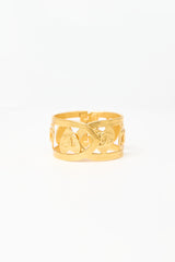 Carole Tanenbaum Vintage for VSP Chanel SS 1995 CC Heart Bracelet