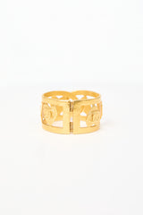 Carole Tanenbaum Vintage for VSP Chanel SS 1995 CC Heart Bracelet