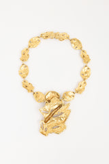 Carole Tanenbaum Vintage for VSP Erwin Pearl Hammered Necklace