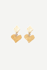 Carole Tanenbaum Vintage for VSP Christian Lacroix SS 1994 Heart Earrings