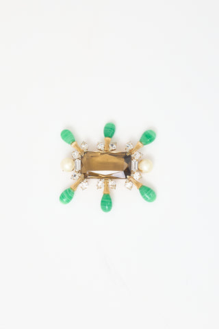 Carole Tanenbaum Vintage for VSP Scaasi Embellished Brooch