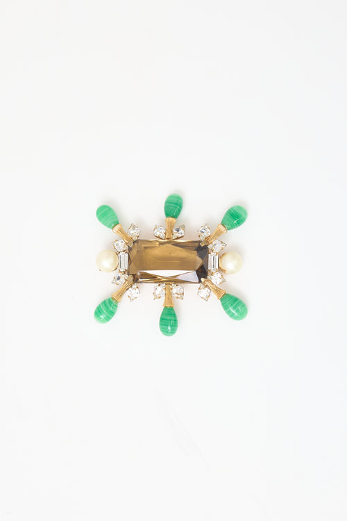 Carole Tanenbaum Vintage for VSP Scaasi Embellished Brooch