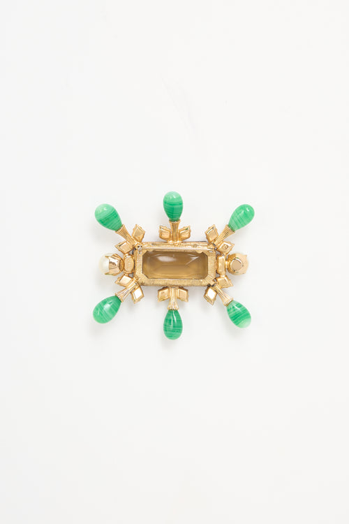Carole Tanenbaum Vintage for VSP Scaasi Embellished Brooch