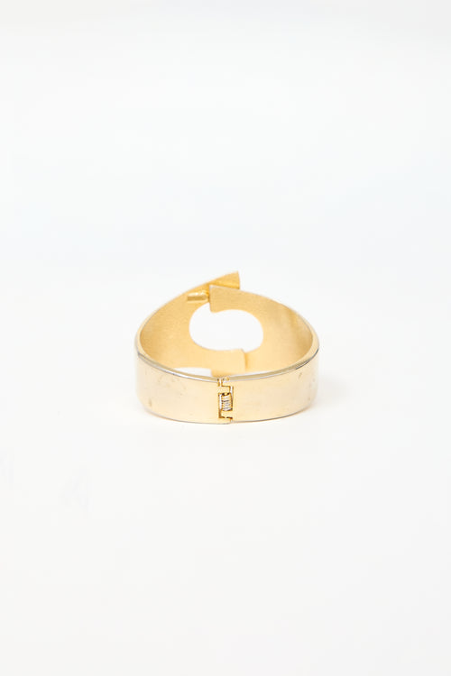 Carole Tanenbaum Vintage for VSP Cutout Clamp Bracelet