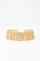 Carole Tanenbaum Vintage for VSP Ciner Mesh Chain Embellished Set