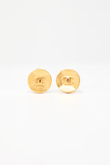 Carole Tanenbaum Vintage for VSP Chanel FW 1993 CC Button Earrings