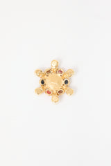 Carole Tanenbaum Vintage for VSP Ciner Embellished Coin Brooch
