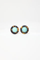Carole Tanenbaum Vintage for VSP Button Earrings
