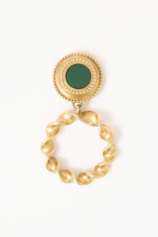 Carole Tanenbaum Vintage for VSP Carl L Twist Drop Earrings