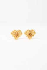 Carole Tanenbaum Vintage for VSP Christian Lacroix Heart Earrings