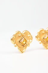 Carole Tanenbaum Vintage for VSP Christian Lacroix Heart Earrings