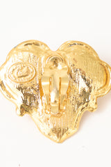 Carole Tanenbaum Vintage for VSP Christian Lacroix Heart Earrings