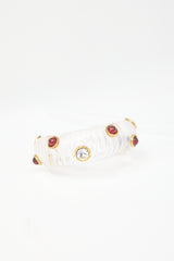 Carole Tanenbaum Vintage for VSP Chanel Embellished Lucite Bracelet