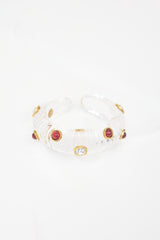 Carole Tanenbaum Vintage for VSP Chanel Embellished Lucite Bracelet