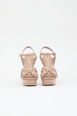 Saint Laurent Patent Tribute Sandal