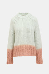 Acne Studios Chunky Knit Colour Block Sweater