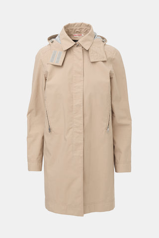 Prada Sport Gore-Tex Hooded Coat