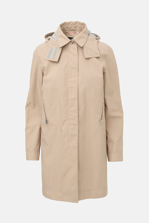 Prada Sport Gore-Tex Hooded Coat