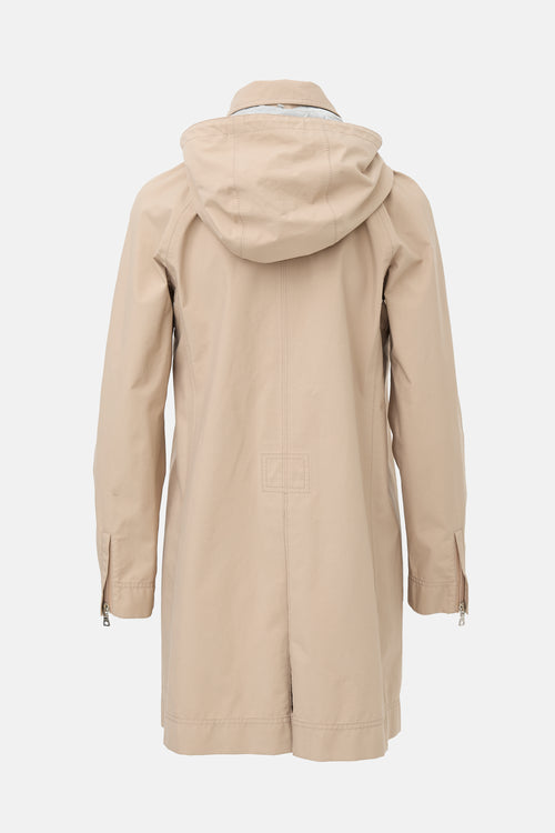 Prada Sport Gore-Tex Hooded Coat