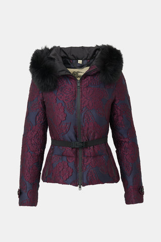 Burberry Jacquard Puffer Jacket