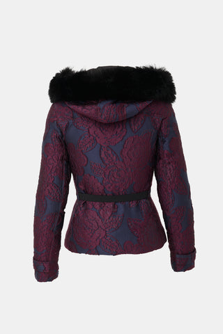 Burberry Jacquard Puffer Jacket