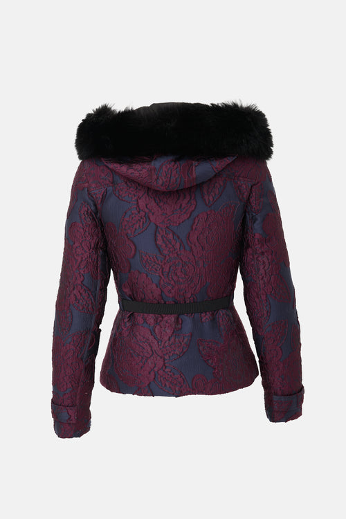 Burberry Jacquard Puffer Jacket