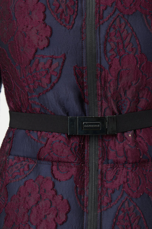 Burberry Jacquard Puffer Jacket
