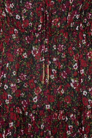 Celine Silk Georgette Floral Dress