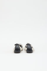 Chanel Metallic Leather CC Flat