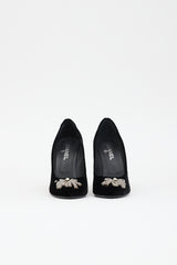 Chanel Velvet CC Pump