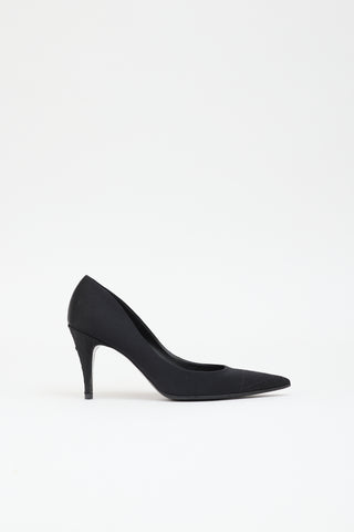 Chanel Satin CC Pump