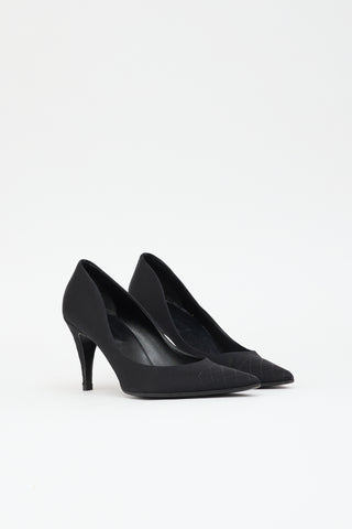 Chanel Satin CC Pump