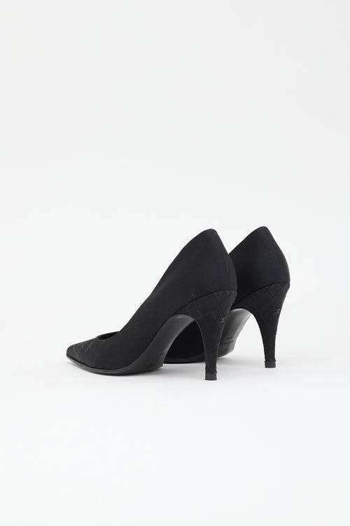 Chanel Satin CC Pump