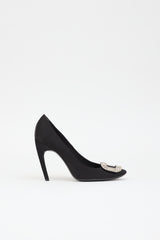 Roger Vivier Satin Trompette Pump