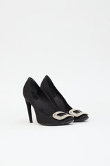 Roger Vivier Satin Trompette Pump